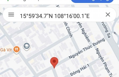 BÁN LÔ ĐẤT BIỂN GÓC 2MT ĐƯỜNG 10m5 NGUYỄN THỨC ĐƯỜNG – NGAY MARRIOTT RESORT